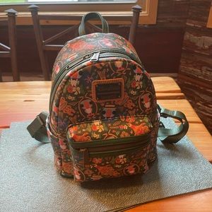 Disney Parks Loungefly Tiki Room Backpack.